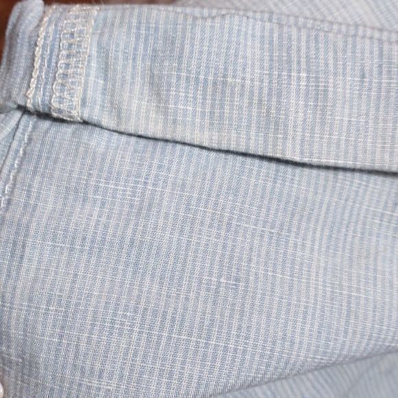 Joe's Jeans Light Blue and White Pinstripe Skinny Jeans Sz W24 Slim Fit - Picture 11 of 12